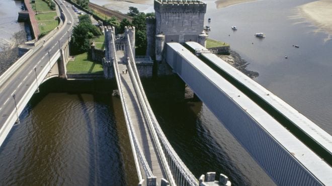 Conwy road bridge, now infested with pigeons faces a huge repair bill due to hidden droppings.